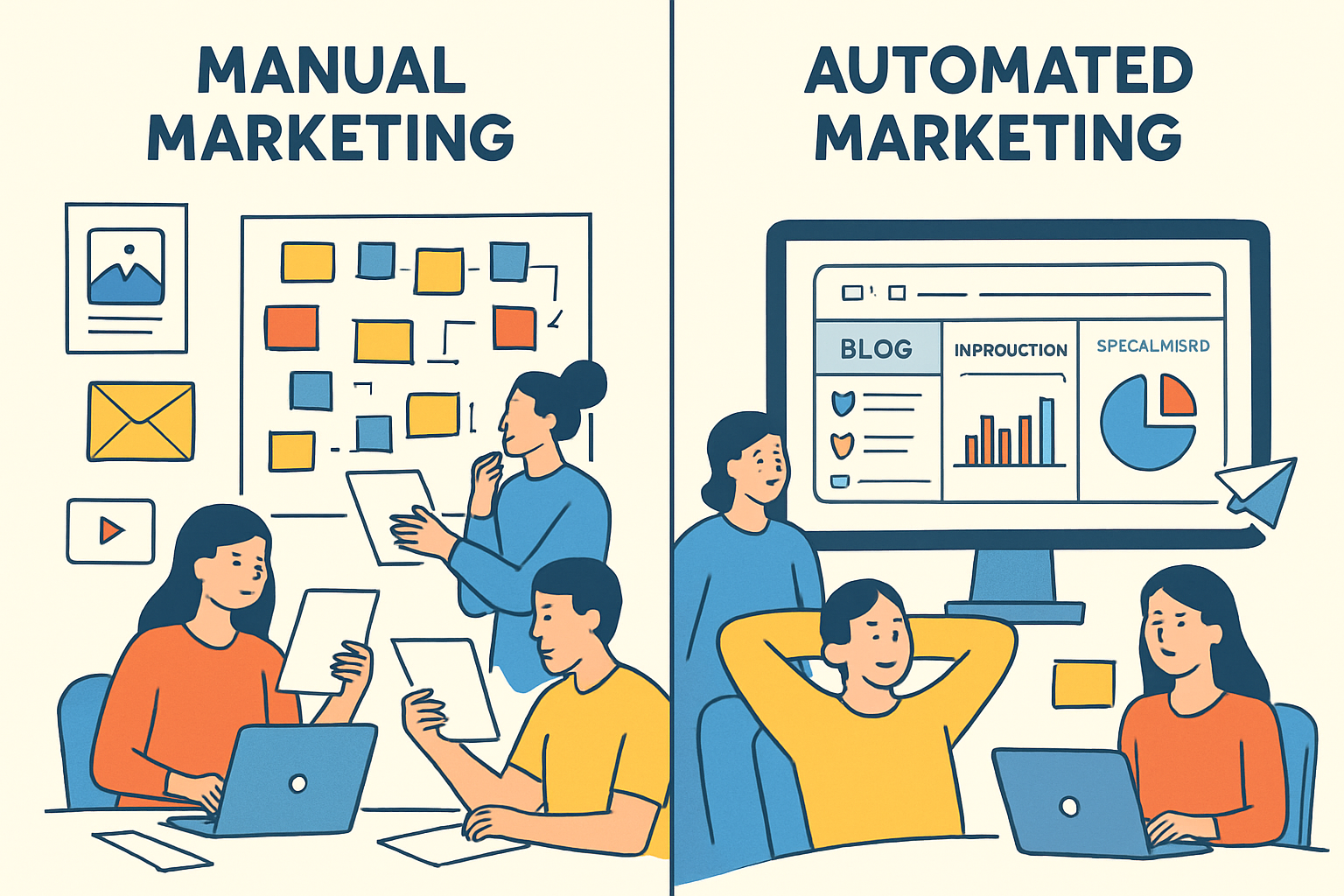 Automatización editorial para escalar el blog SaaS sin aumentar el equipo