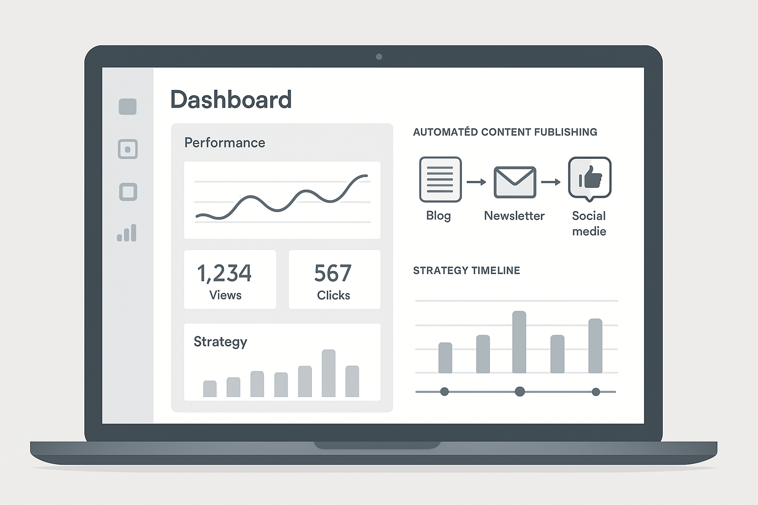 Plataforma de automatización de contenidos para escalar el tráfico orgánico de un blog B2B