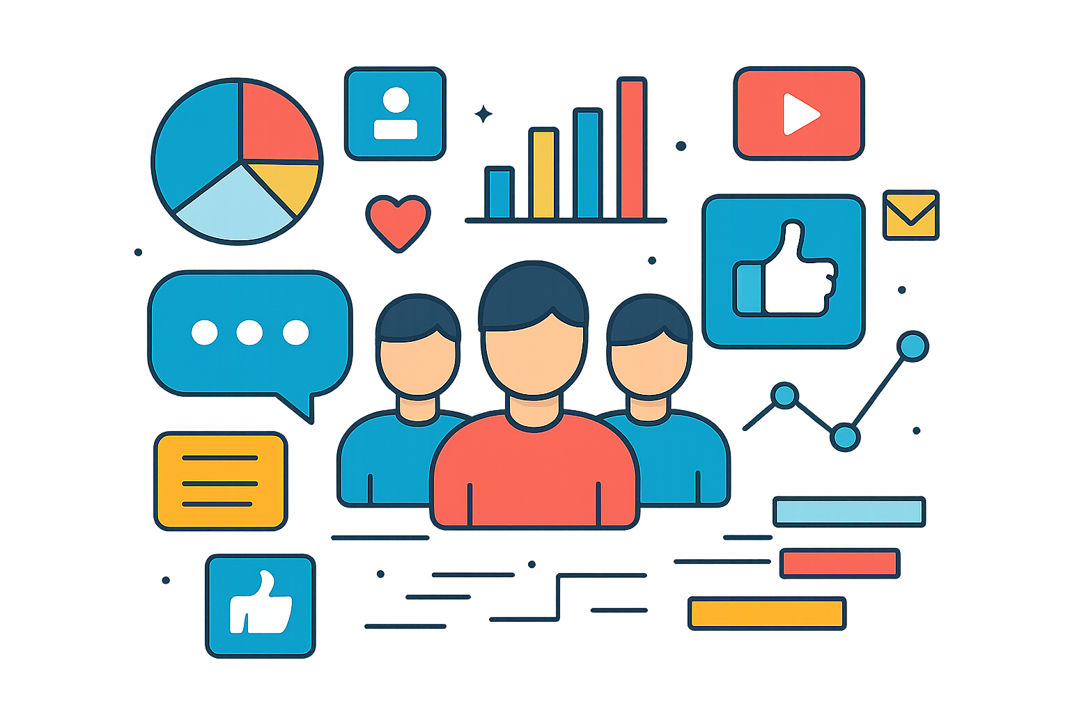 gestión redes sociales equipos pequeños - imagen 2